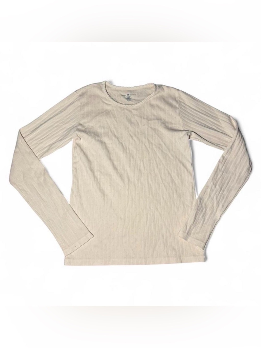 Brandy Melville light baby pink coquette ballerinacore long sleeve top🌀